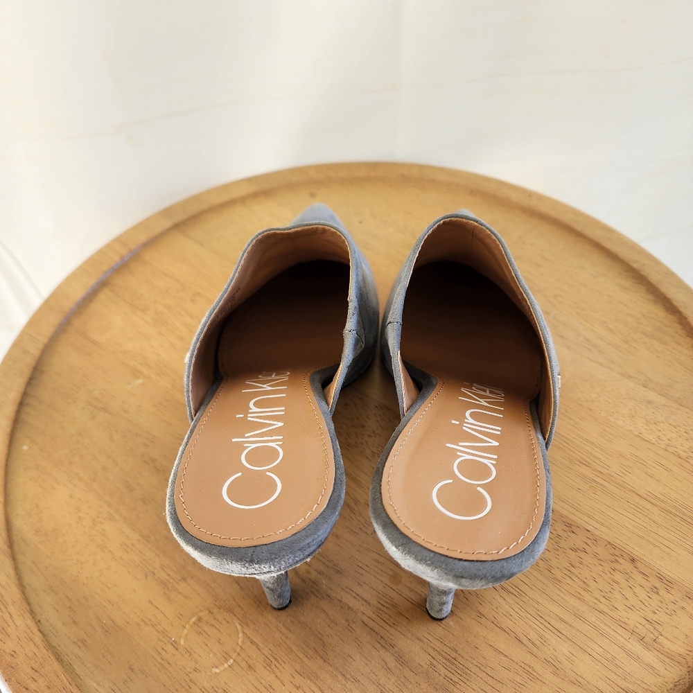 Calvin Klein Grecia Heeled Mules - Picture 8 of 11